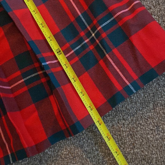 Highland Kilt Company Scotland Wool Kilt Skirt Red Pure wool - Picture 7 of 8
